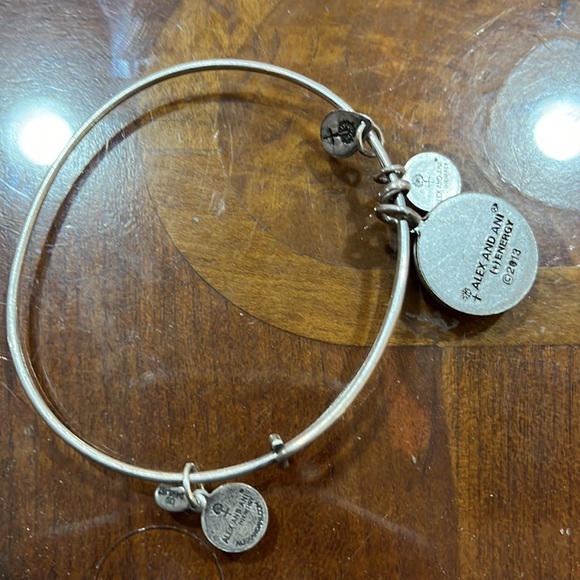 Alex and Ani Initial J bracelet - Picture 4 of 4